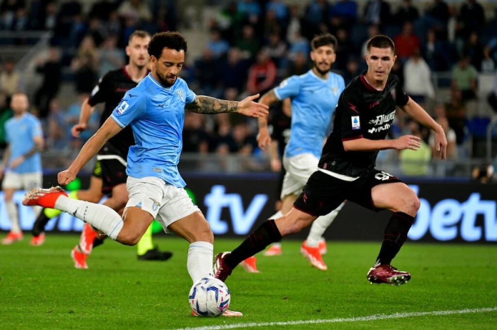 Lazio Salernitana Felipe Anderson
