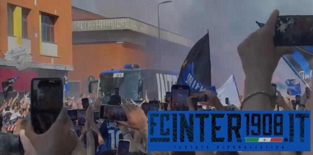 inter lazio arrivo pullman