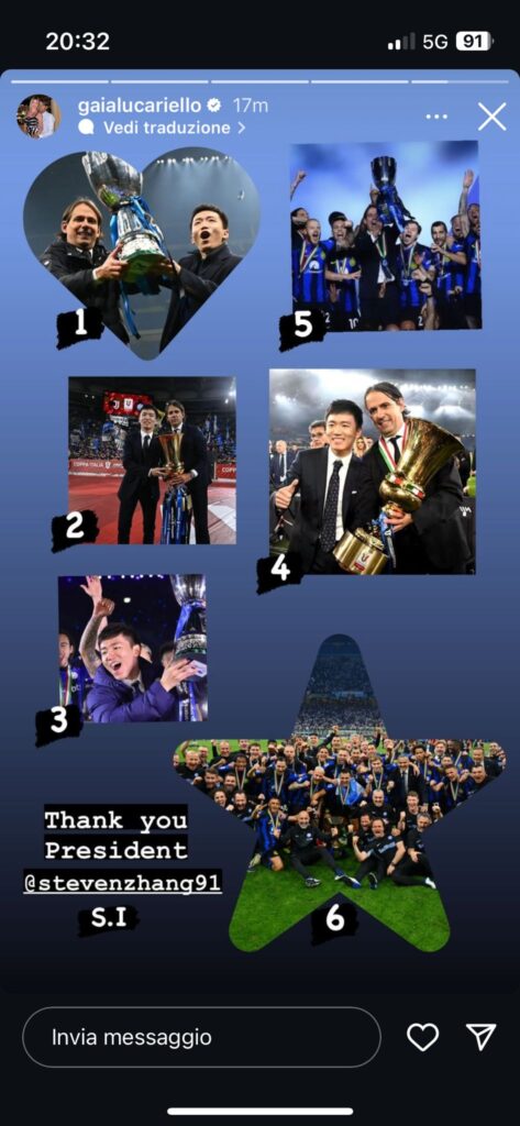 inzaghi saluta steven zhang