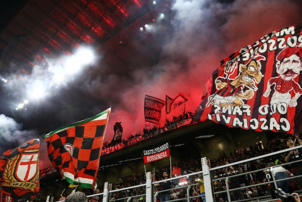 tifosi milan salernitana