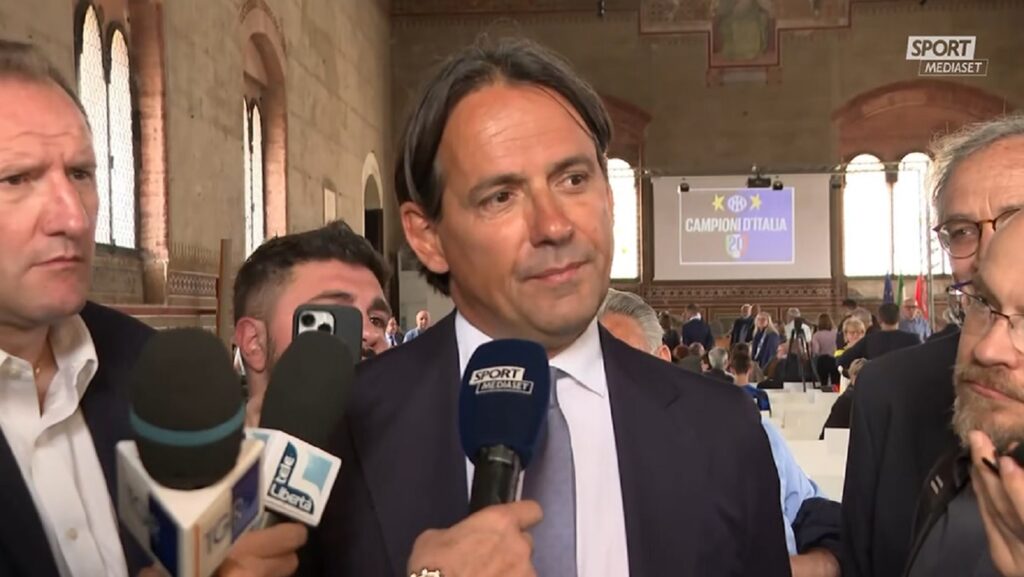 Inzaghi intervistato