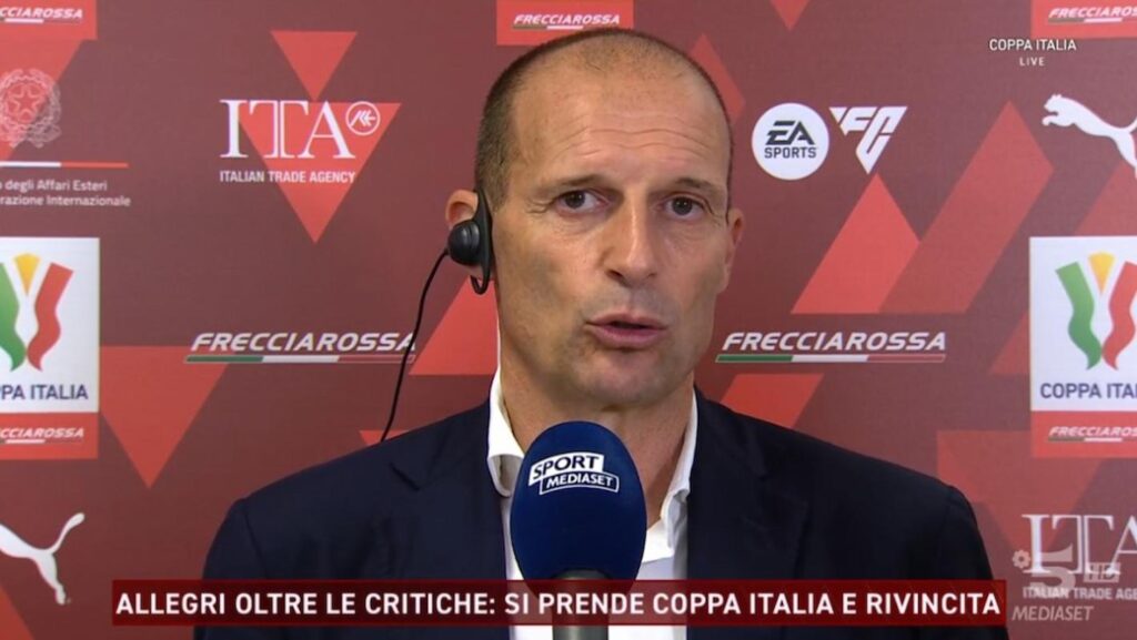 allegri post finale coppa italia