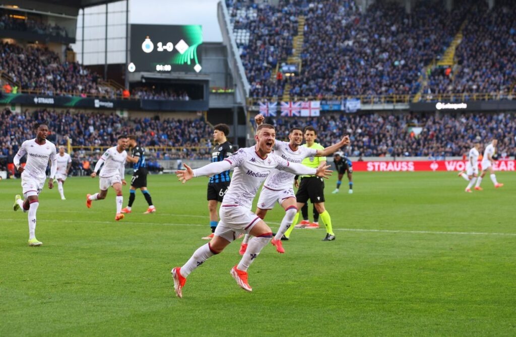 Club Brugge v ACF Fiorentina: Semi-final Second Leg - UEFA Europa Conference League 2023/24