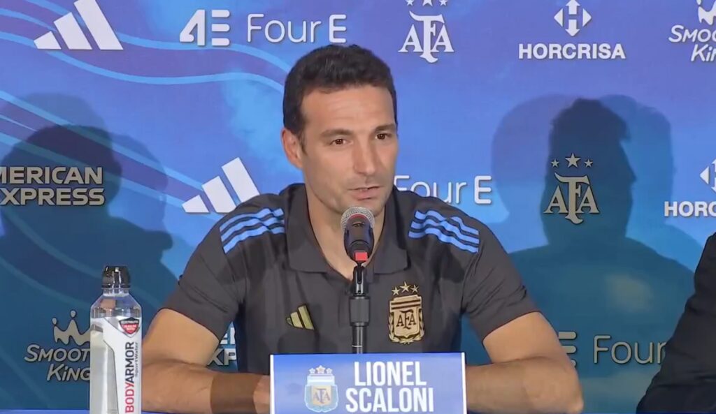 Argentina, parla Scaloni