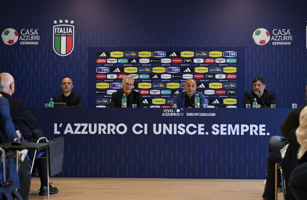 spalletti gravina conferenza post europeo