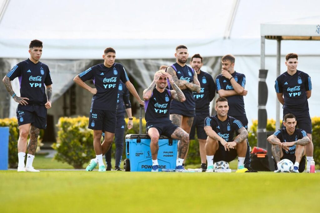 allenamento argentina lautaro