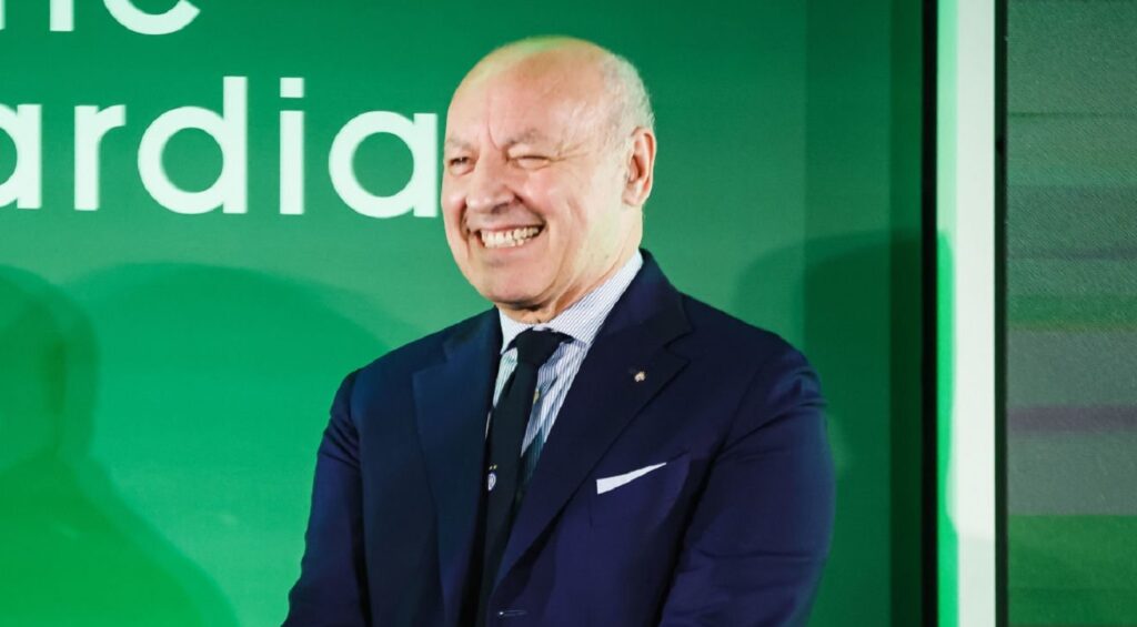 Marotta, parole da presidente