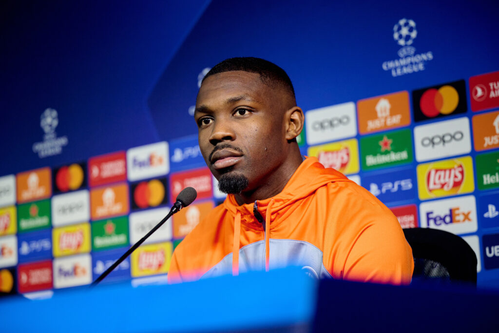 FC Internazionale Training Session And Press Conference - UEFA Champions League 2023/24