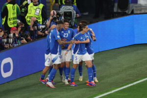 bastoni gol Italy v Albania: Group B - UEFA EURO 2024