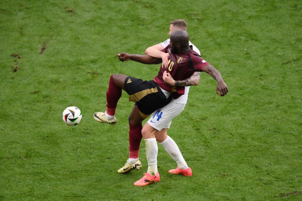 Lukaku Skriniar Belgio Slovacchia
