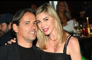 inzaghi e la moglie