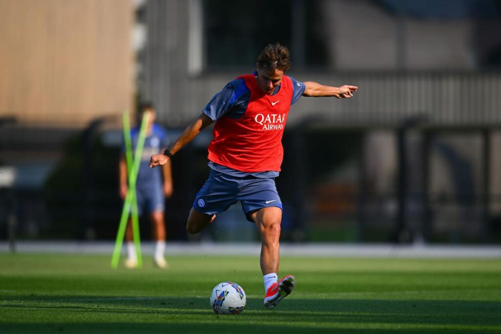 Zinho Vanheusden allenamento pinetina