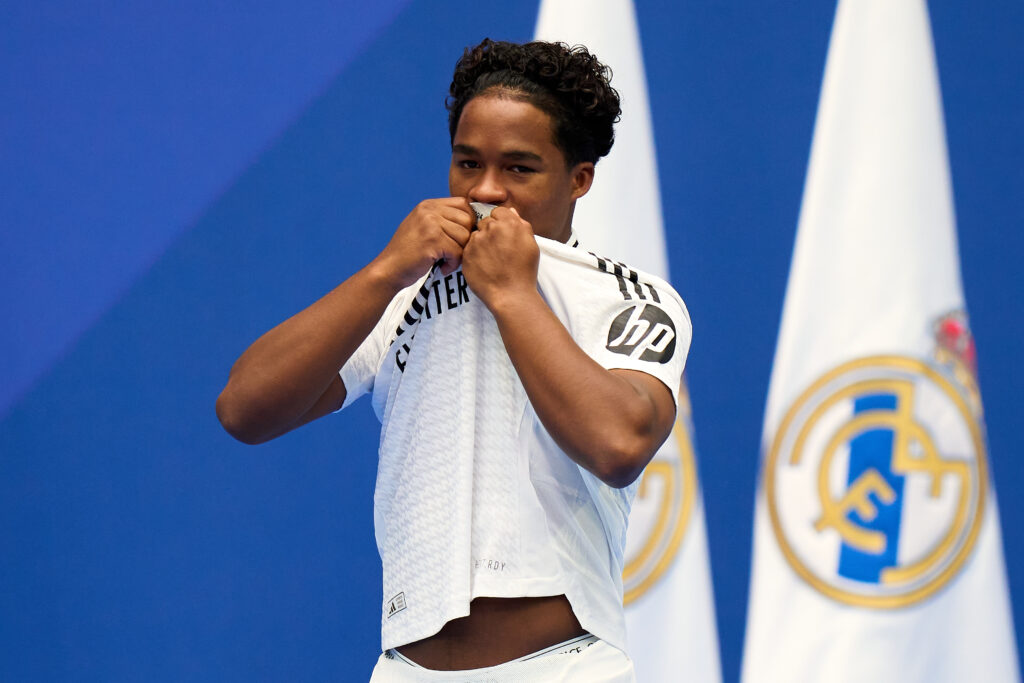 Real Madrid Unveils New Signing  Endrick Felipe