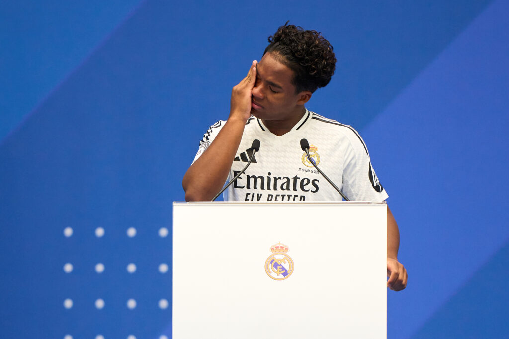 Real Madrid Unveils New Signing  Endrick Felipe