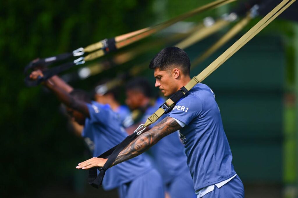 correa allenamento