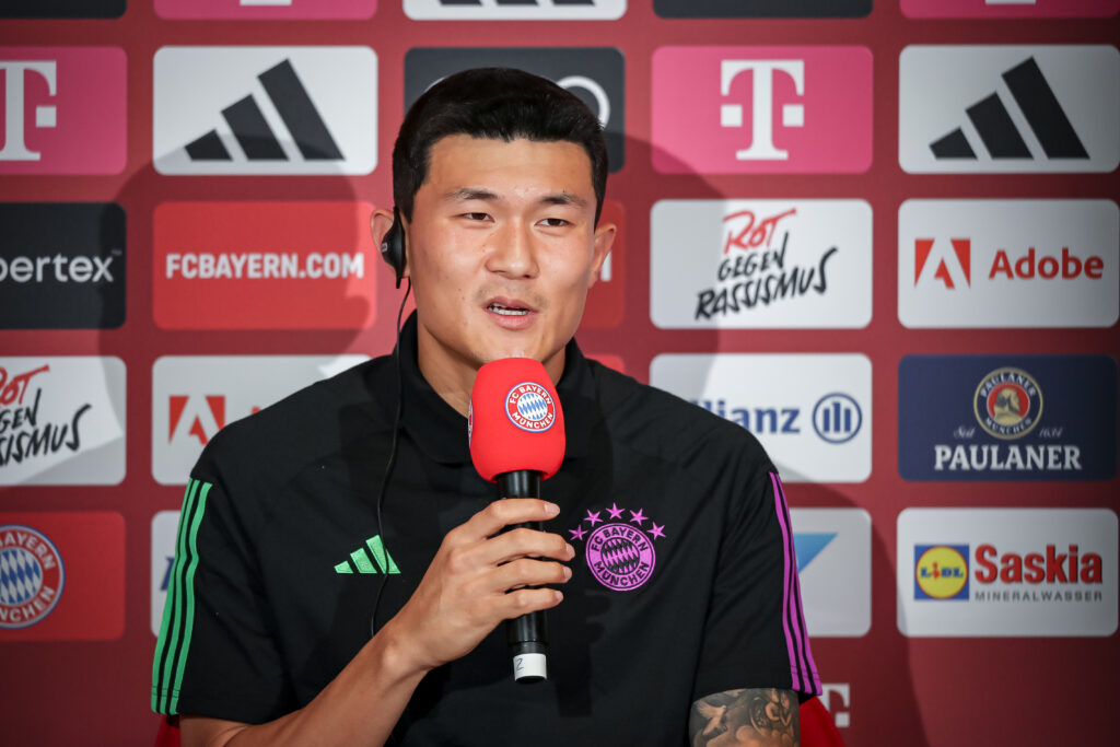 FC Bayern Muenchen Unveil New Singing Kim Min-jae