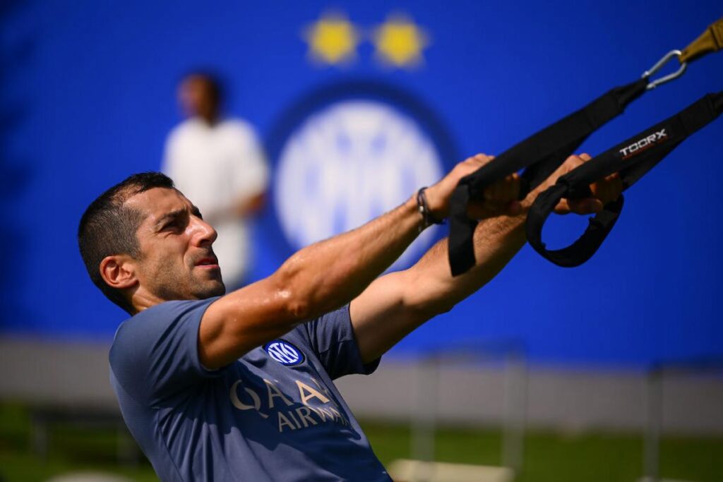 Mkhitaryan pinetina luglio 2024
