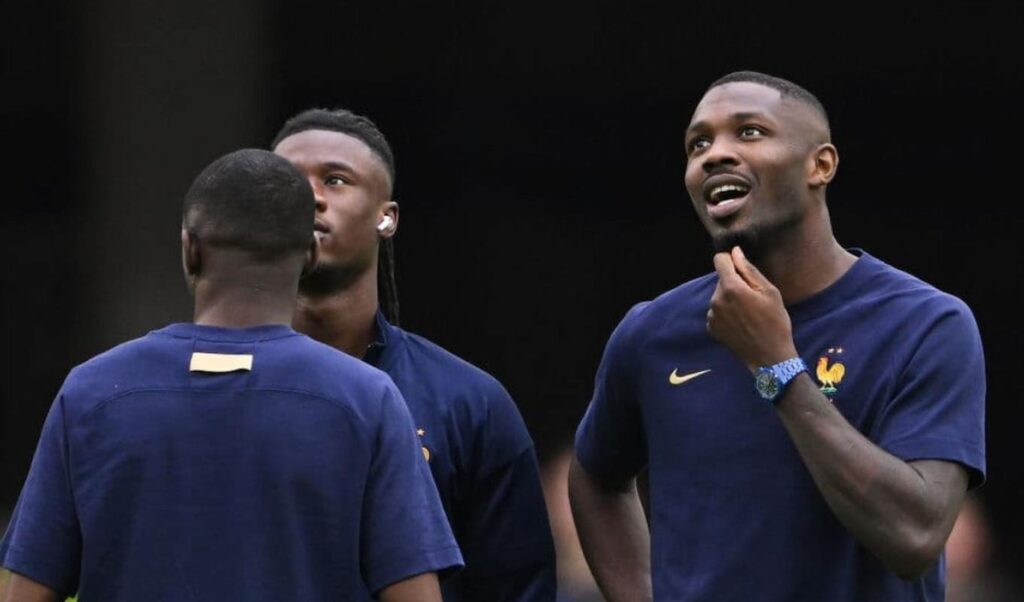 thuram out titolari francia portogallo (1)