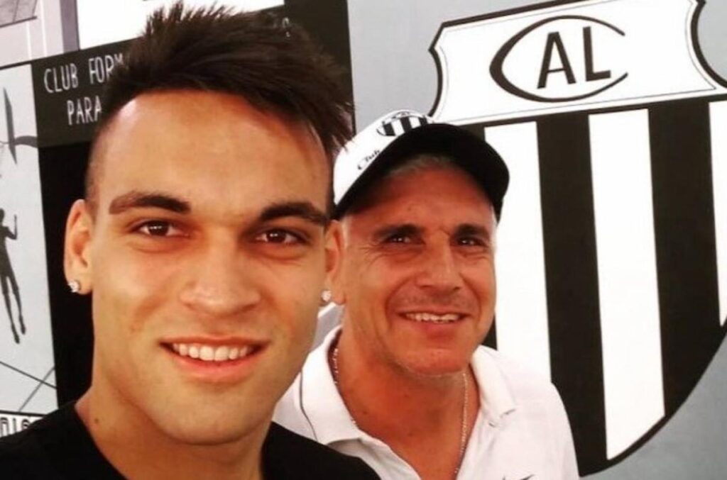 lautaro martinez e il suo primo allenatore al liniers