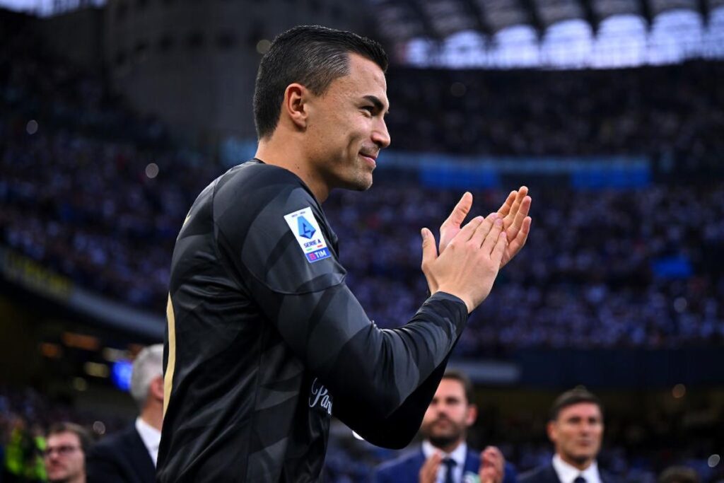 audero in maglia inter