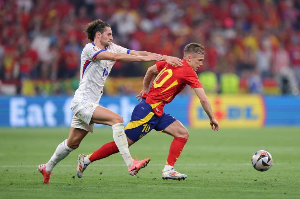 rabiot francia spagna