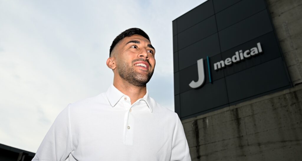 Juventus Unveil New Signing Nico Gonzalez