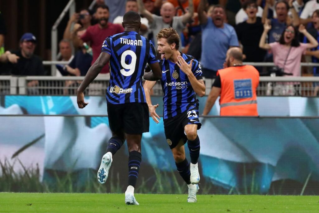 Barella gol Inter-Atalanta