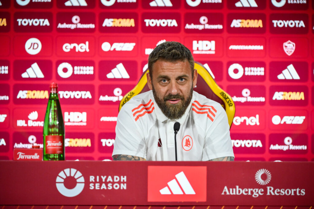 AS Roma Training Session and Press Conference