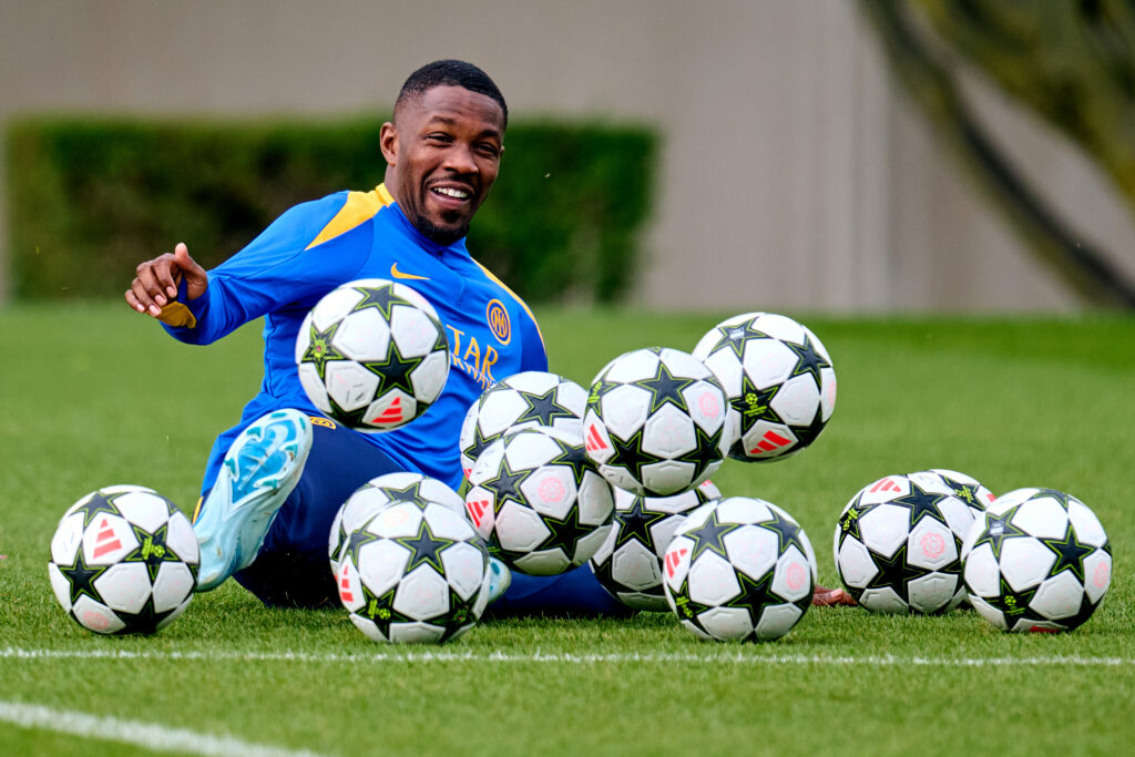 FC Internazionale Milano Training Session And Press Conference - UEFA Champions League 2024/25 League Phase MD1