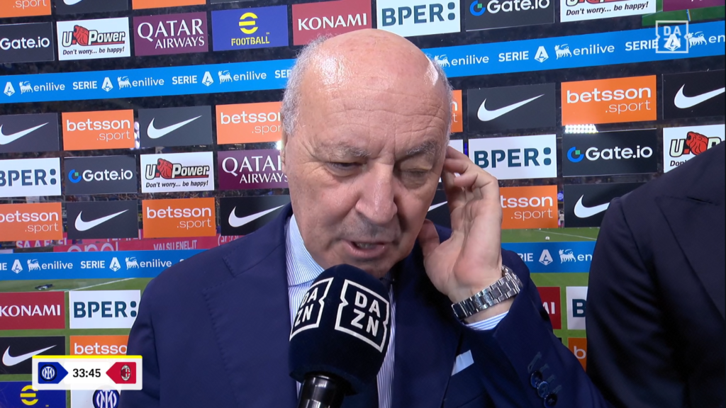 Marotta parla prima dei derby