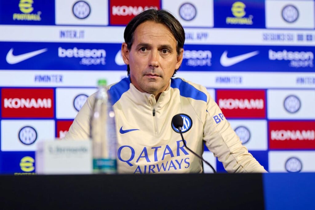 inzaghi in conferenza stampa