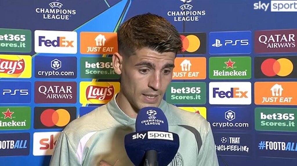 morata milan liverpool sky