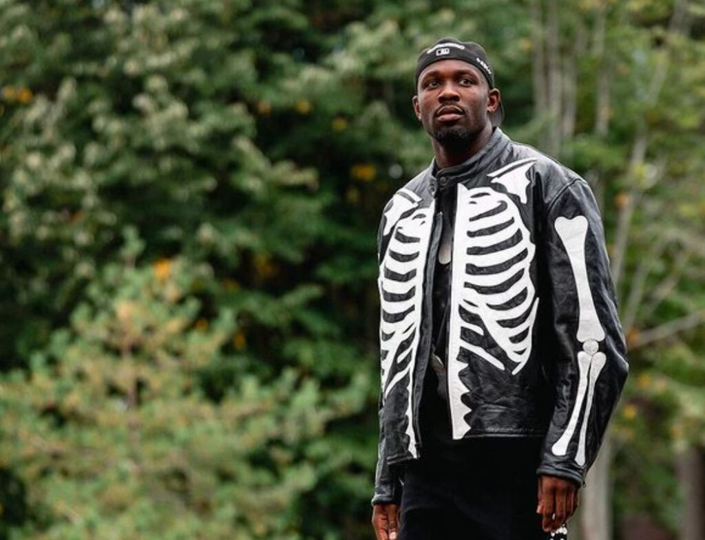Marcus Thuram giacca scheletro