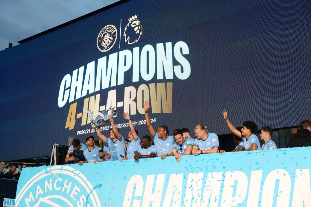 Manchester City Trophy Parade