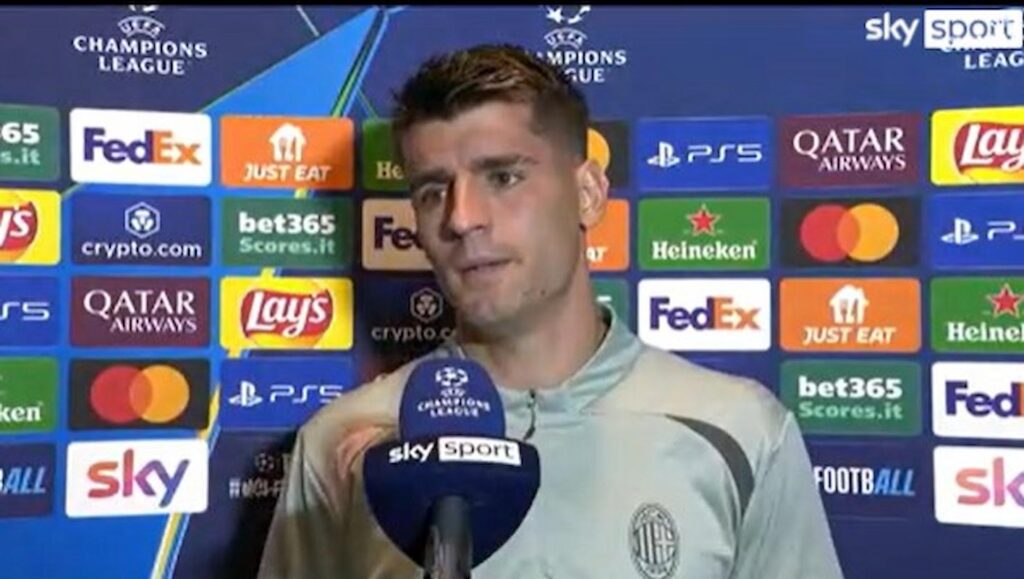 morata milan liverpool skysport
