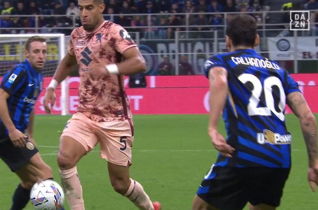 calhanoglu fallo masina