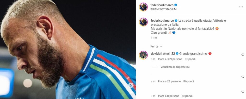 instagram frattesi dimarco