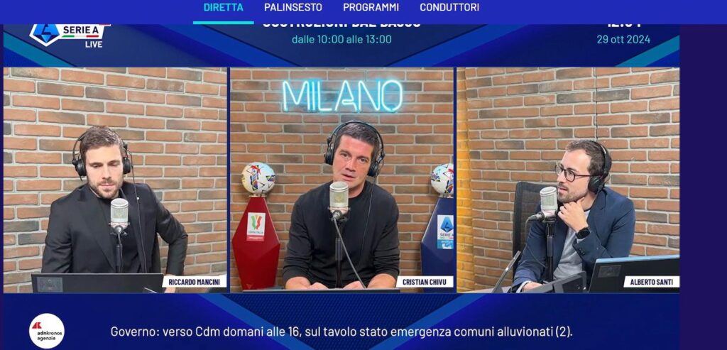 chivu radio lega serie a