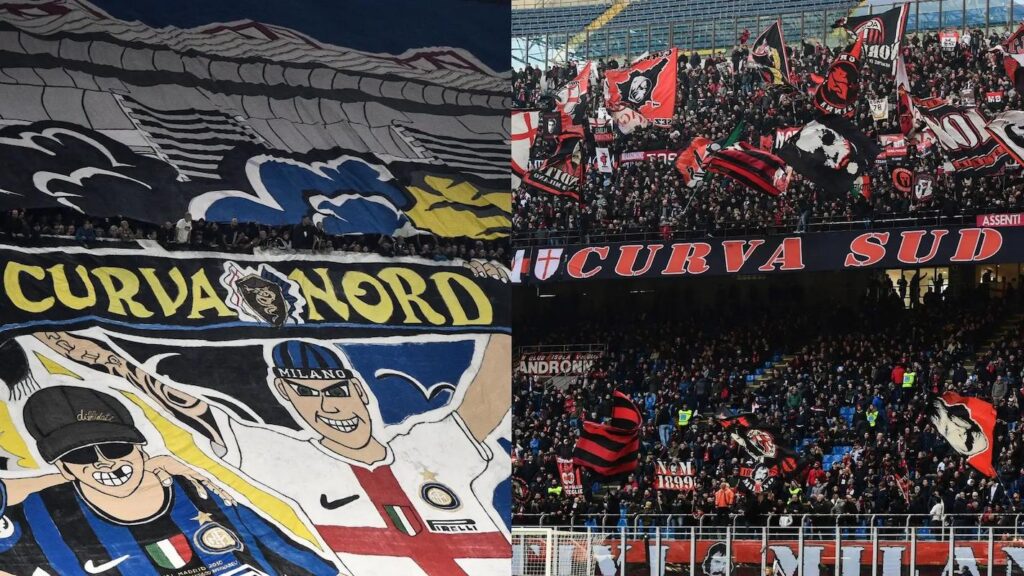 Curva Inter e Milan