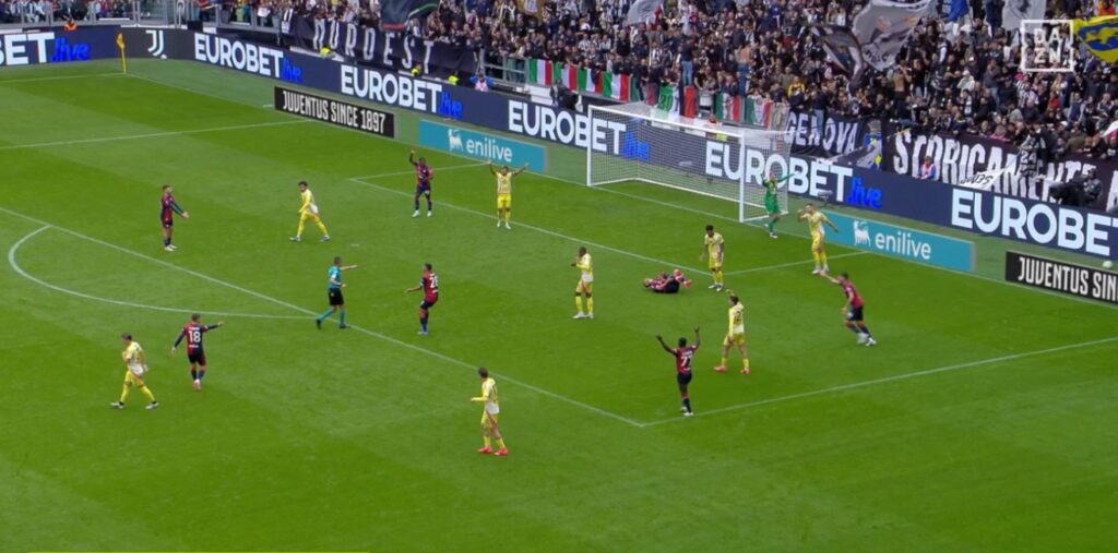juve cagliari rigore cagliari