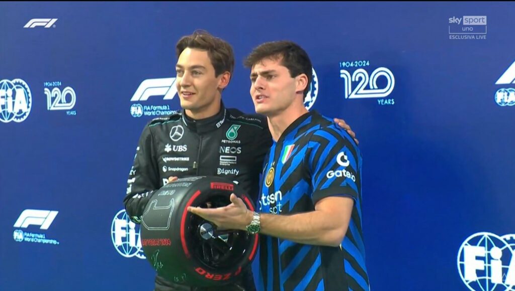 Conte premia Russell