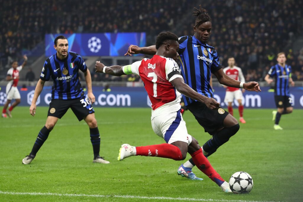 FC Internazionale Milano v Arsenal FC - UEFA Champions League 2024/25 League Phase MD4