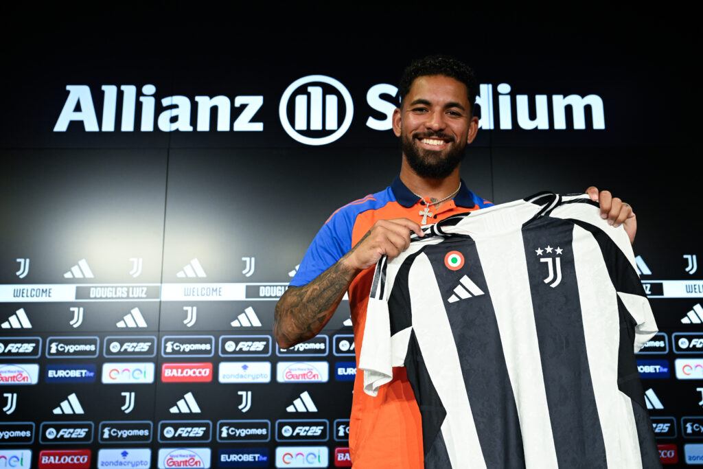 Juventus Player Douglas Luiz Press Conference