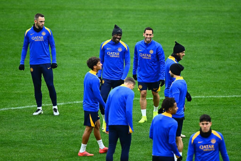 allenamento Inter