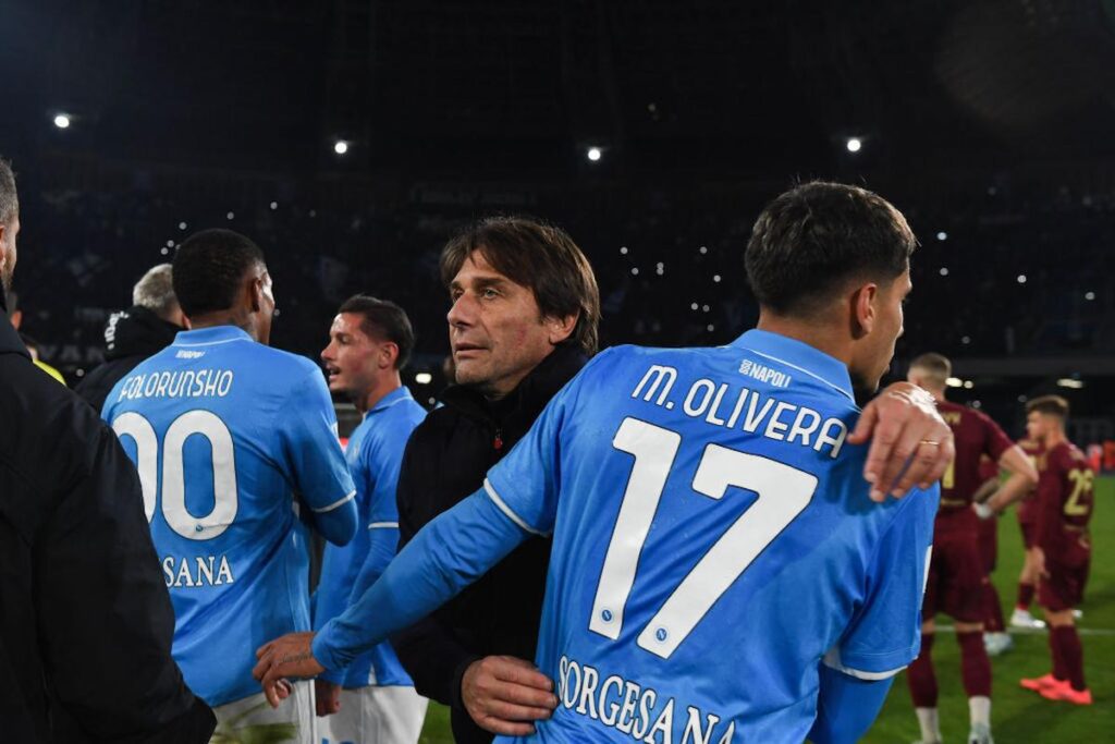 roma napoli conte