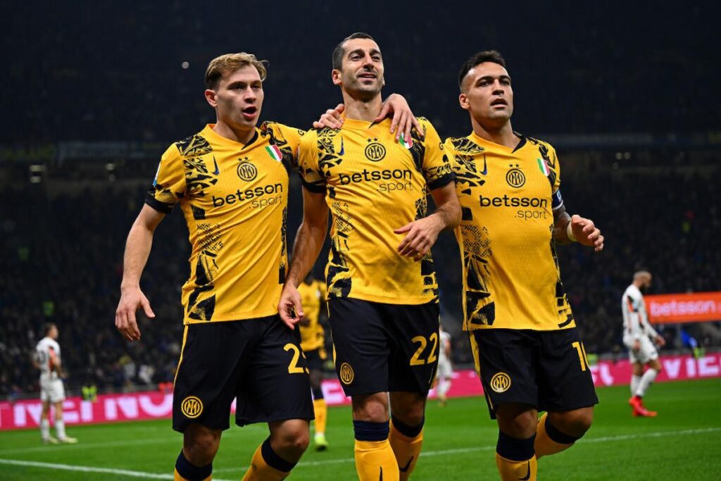 inter venezia barella lautaro mkhitaryan