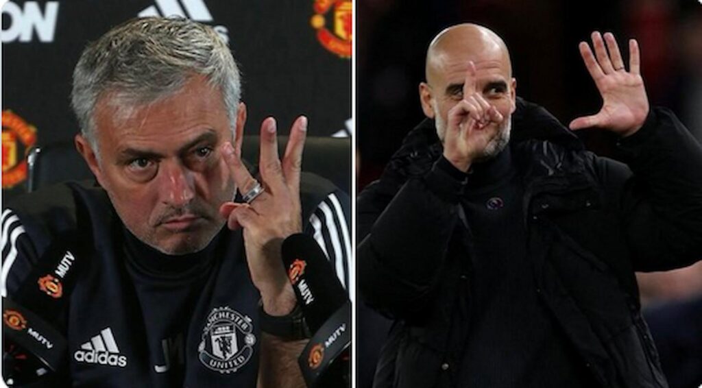 Mourinho risponde a Guardiola
