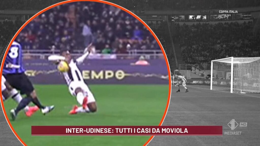 Rigore tolto all'Inter