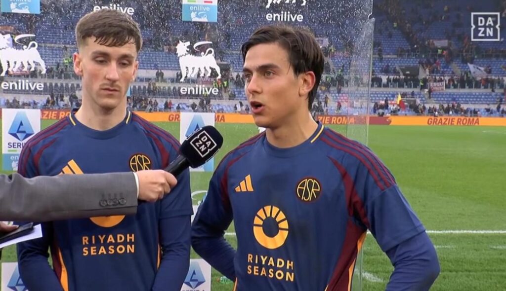 dazn dybala roma parma (1)