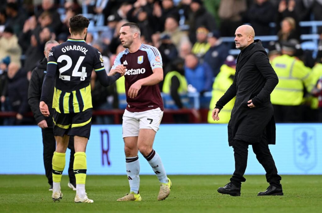 Manchester City perde con l'Aston Villa